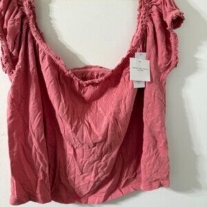 American Eagle Knit Off The Shoulder Swing Top size XL